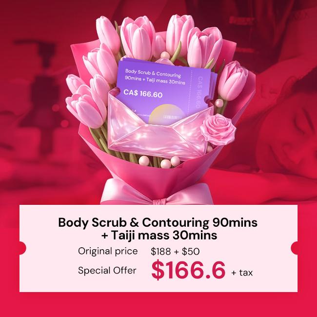 Body Scrub & Contouring 90mins + Taiji mass 30mins Mother's ...
